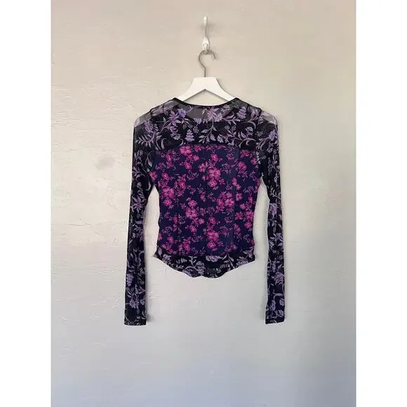 Free People Betty's Garden Top Medium - Picture 5 of 6